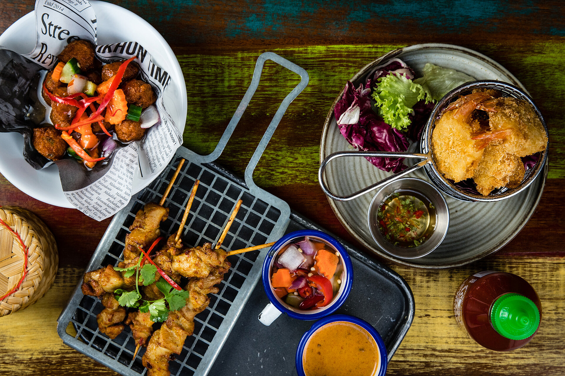 Thaikhun Thai street food starters