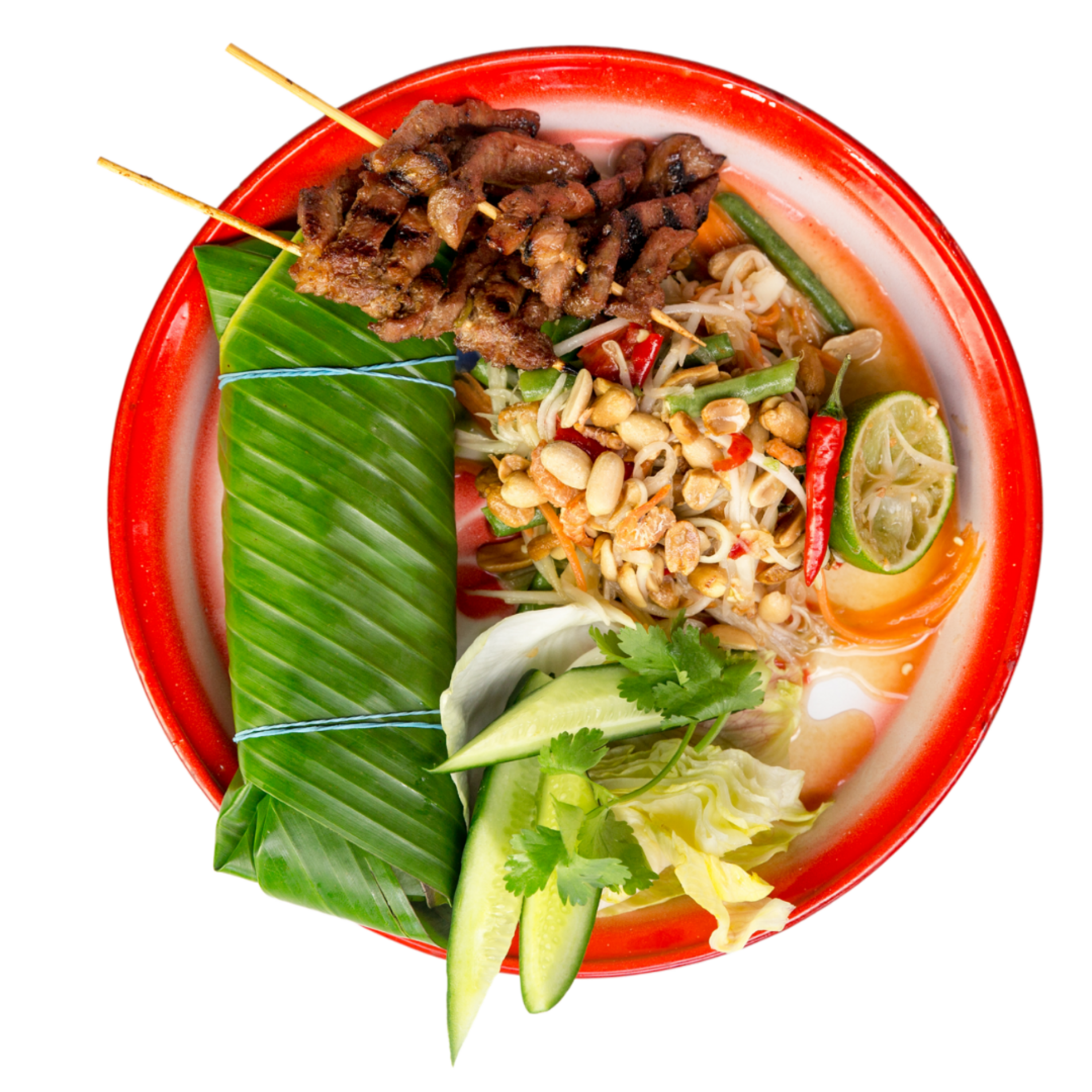 Thaikhun Thai street food papaya salad